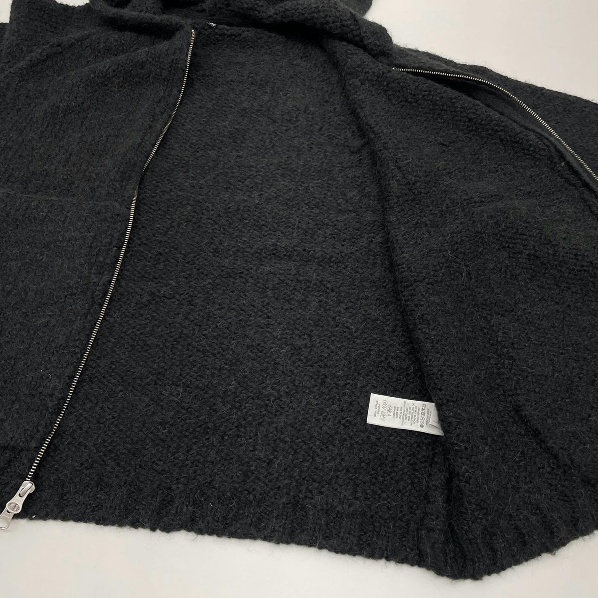 【中古】STUSSY | ステューシー CHUNKY SWEATER ZIP HOOD 長袖パーカー 117200 ブラック サイズ：XXL【尾張小牧店】