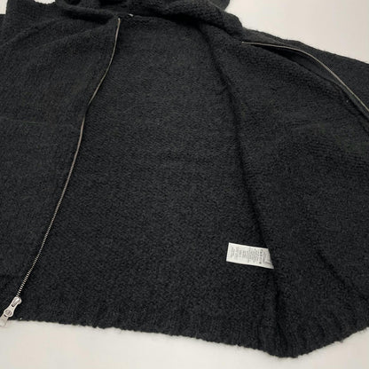 【中古】STUSSY | ステューシー CHUNKY SWEATER ZIP HOOD 長袖パーカー 117200 ブラック サイズ：XXL【尾張小牧店】