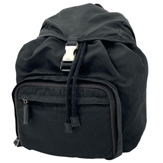 【中古】PRADA | プラダ リュック デイパック バックパック ナイロン ブラック【尾張小牧店】