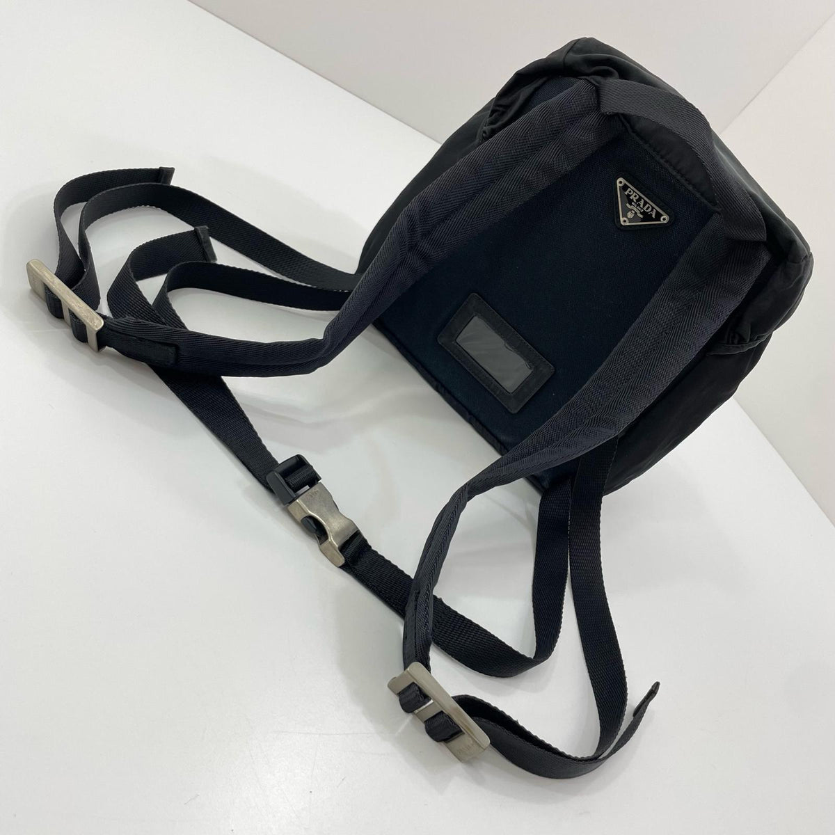 【中古】PRADA | プラダ リュック デイパック バックパック ナイロン ブラック【尾張小牧店】