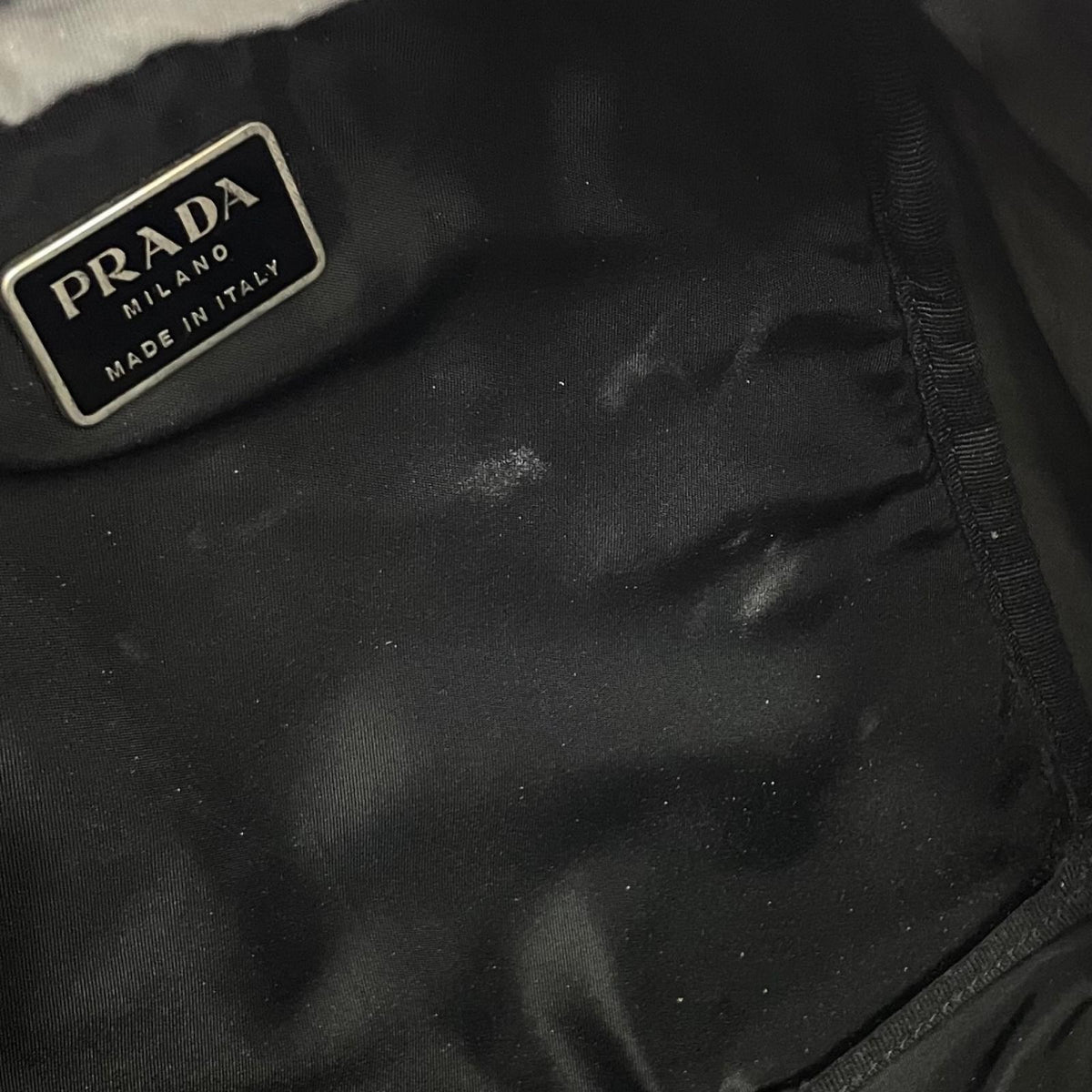 【中古】PRADA | プラダ リュック デイパック バックパック ナイロン ブラック【尾張小牧店】