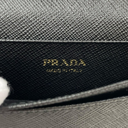PRADA | プラダ カードケース ブラック【尾張小牧店】