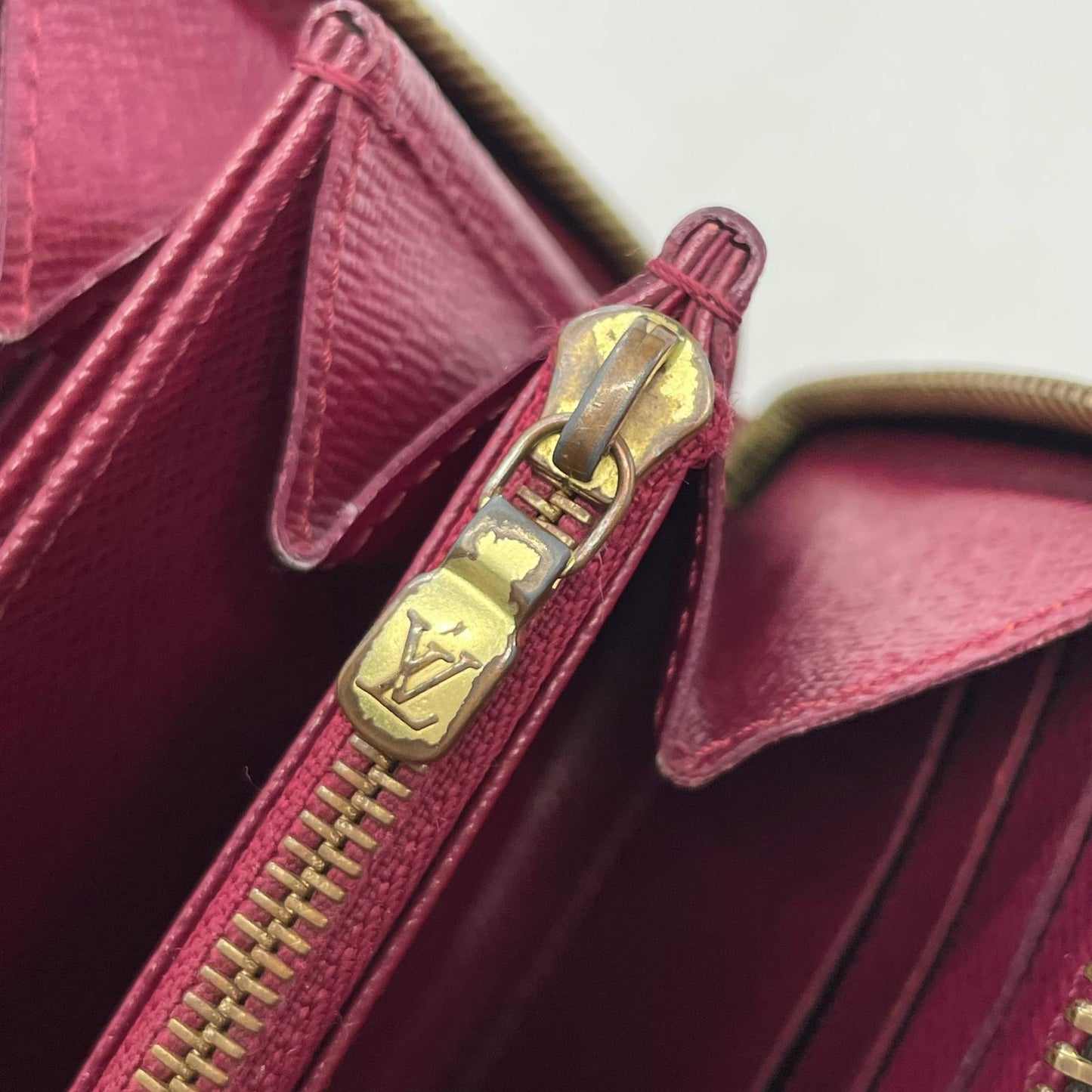 LOUIS VUITTON | ルイ・ヴィトン 長財布 ブラウン×ピンク【尾張小牧店】