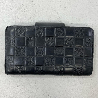 CHANEL | シャネル 二つ折り財布 ブラック【尾張小牧店】
