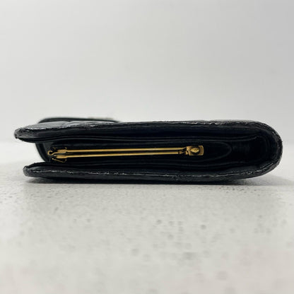 CHANEL | シャネル 二つ折り財布 ブラック【尾張小牧店】