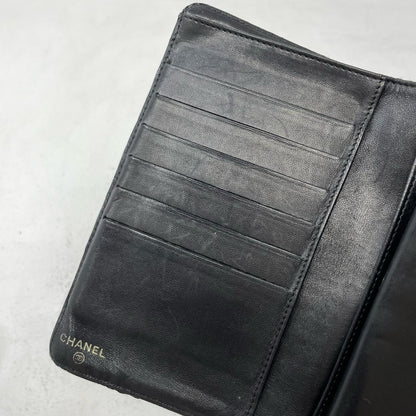 CHANEL | シャネル 二つ折り財布 ブラック【尾張小牧店】