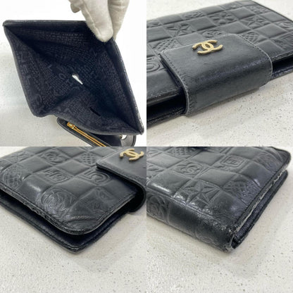 CHANEL | シャネル 二つ折り財布 ブラック【尾張小牧店】