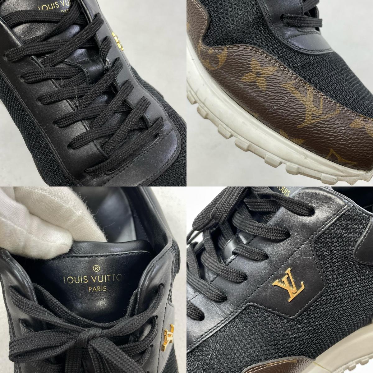 LOUIS VUITTON | ルイ・ヴィトン スニーカー ブラック×ブラウン【尾張小牧店】