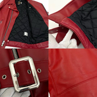 schott | ショット ライダースジャケット 613UST レッド サイズ：36【尾張小牧店】