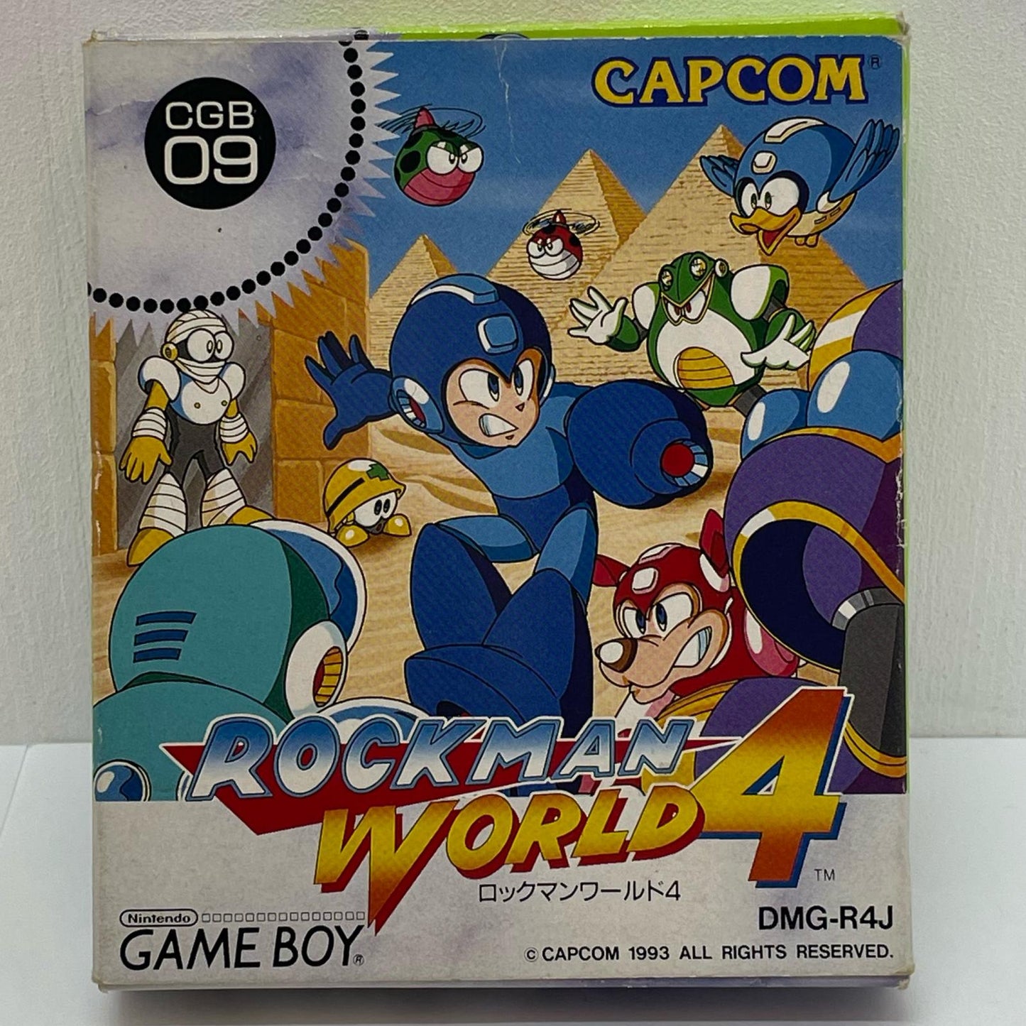 【尾張小牧店】GB ロックマンワールド4 ゲームボーイ【ポスト投函】【代引き不可】【レトロ】【中古】