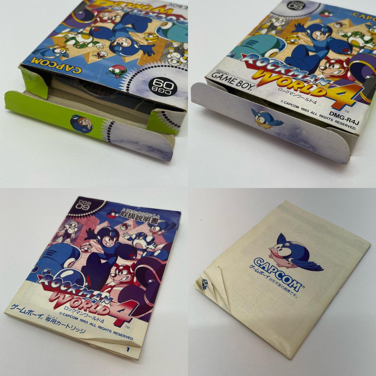 【尾張小牧店】GB ロックマンワールド4 ゲームボーイ【ポスト投函】【代引き不可】【レトロ】【中古】