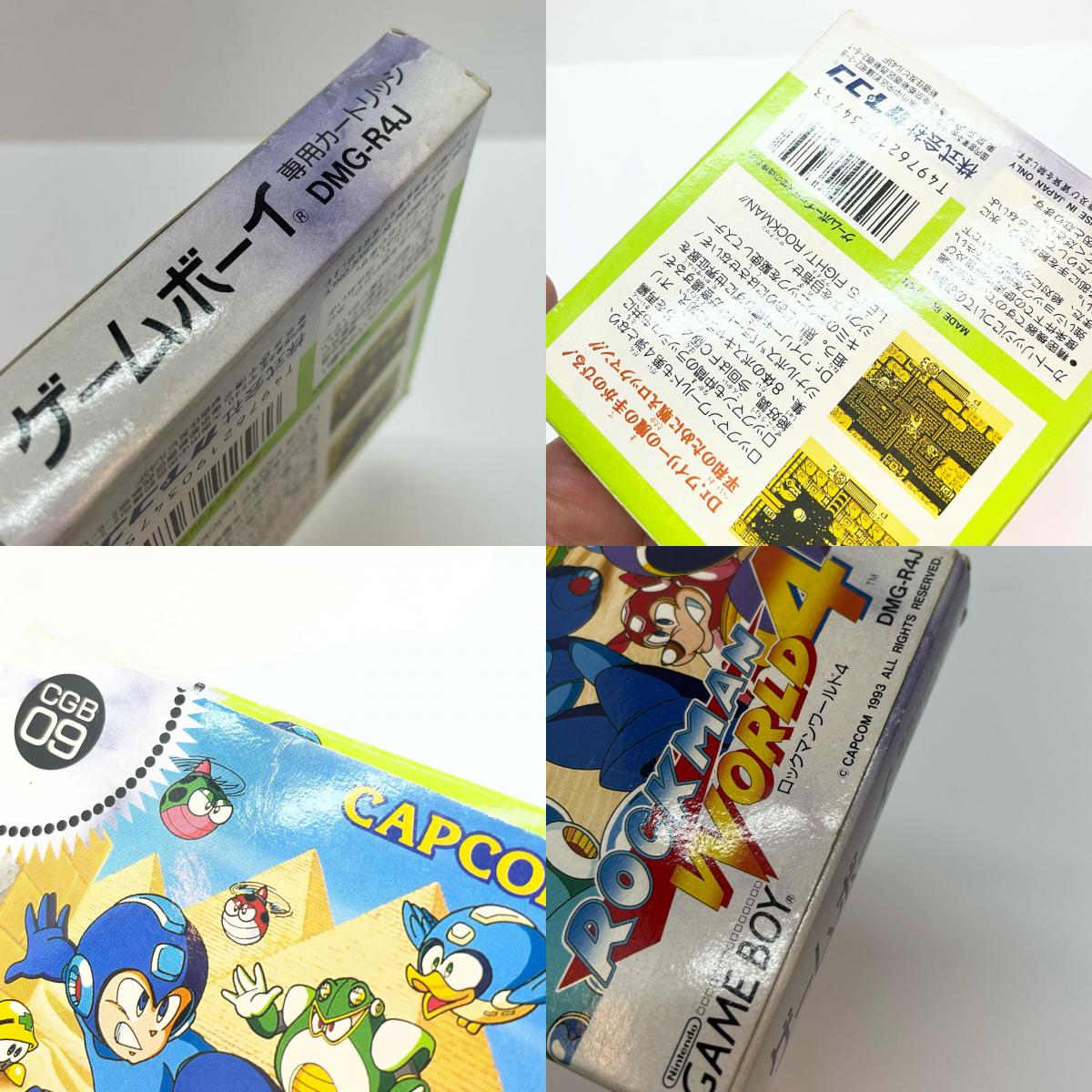 【尾張小牧店】GB ロックマンワールド4 ゲームボーイ【ポスト投函】【代引き不可】【レトロ】【中古】