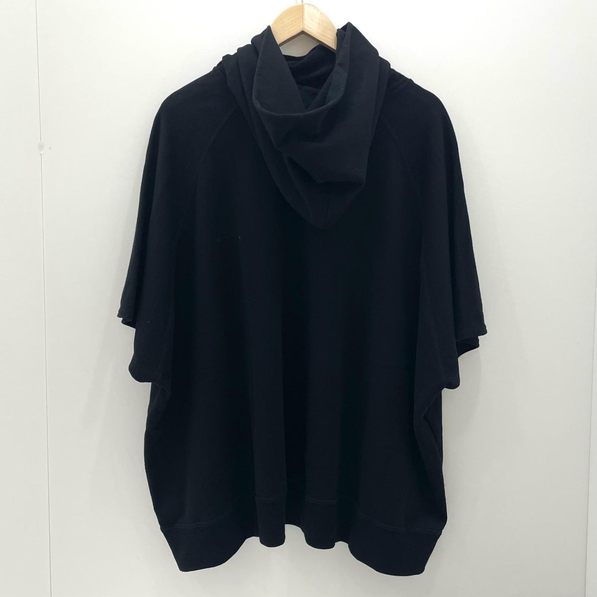 【中古】LAD MUSICIAN | ラッドミュージシャン　25SS LOOP BACK CLOTH SLEEVELESS BIG PULLOVER PARKA 長袖パーカー 2125-603 ブラック サイズ：42【尾張小牧店】