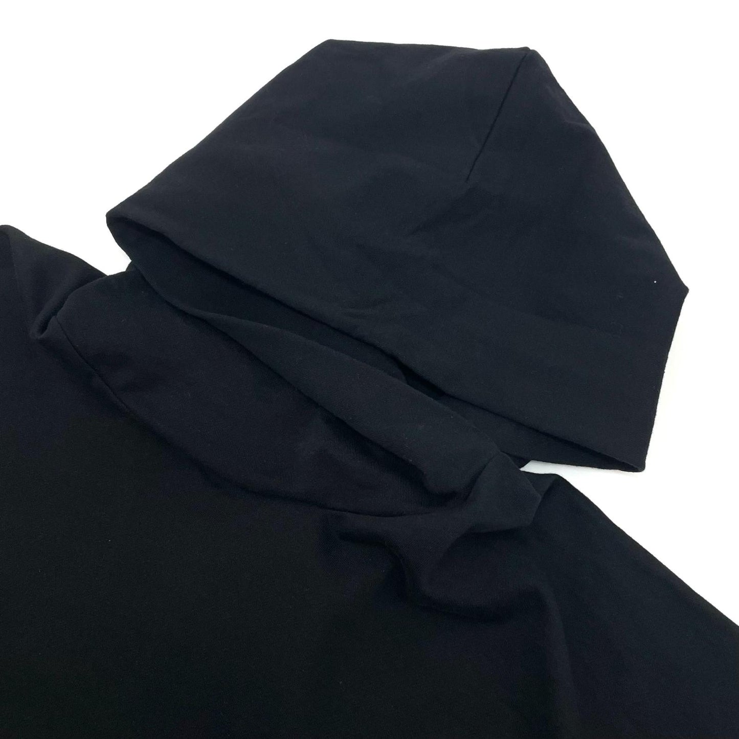 【中古】LAD MUSICIAN | ラッドミュージシャン　25SS LOOP BACK CLOTH SLEEVELESS BIG PULLOVER PARKA 長袖パーカー 2125-603 ブラック サイズ：42【尾張小牧店】