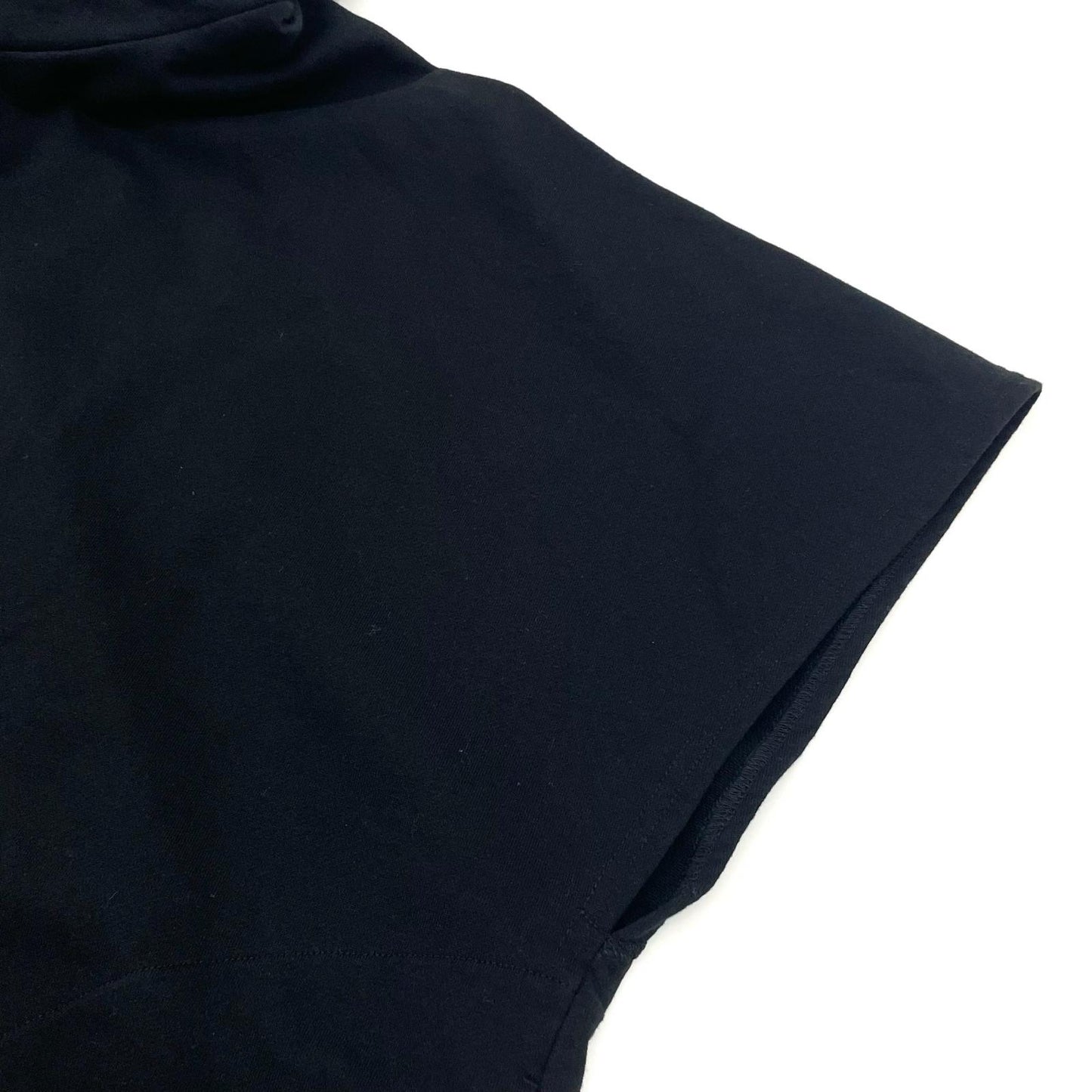 【中古】LAD MUSICIAN | ラッドミュージシャン　25SS LOOP BACK CLOTH SLEEVELESS BIG PULLOVER PARKA 長袖パーカー 2125-603 ブラック サイズ：42【尾張小牧店】