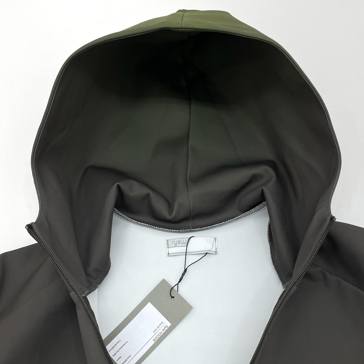 【中古】ryaw | リャウ 長袖ジップパーカー ry-251-ho01 グリーン サイズ：3【尾張小牧店】