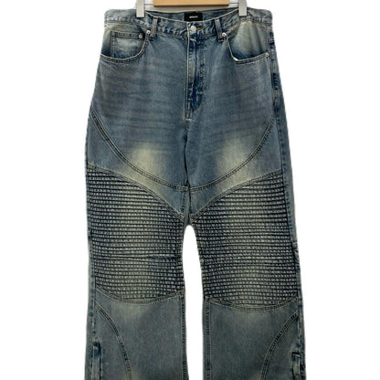FADE BIKER DENIM PANTS / IND デニムパンツ BR25AW-P1008 ブルー サイズ：XXL【尾張小牧店】
