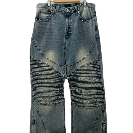 FADE BIKER DENIM PANTS / IND デニムパンツ BR25AW-P1008 ブルー サイズ：XXL【尾張小牧店】