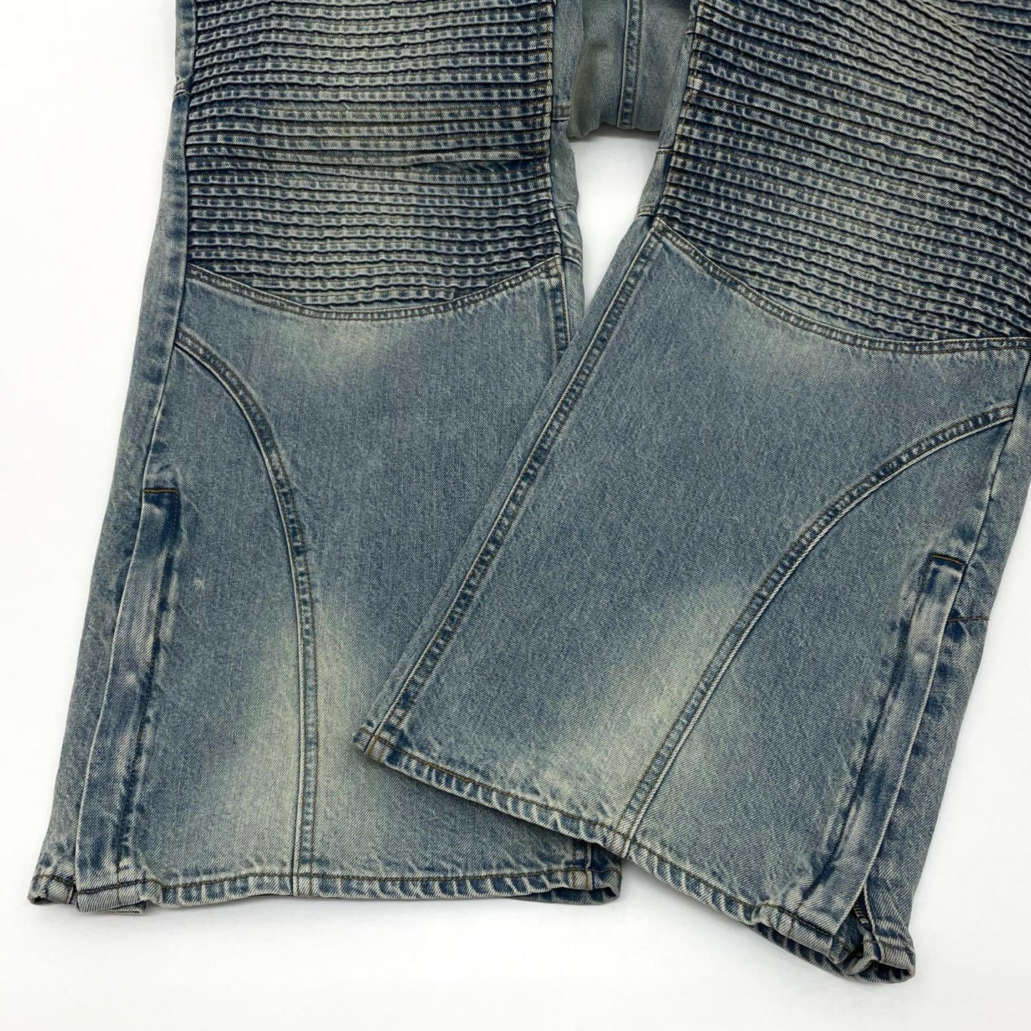 FADE BIKER DENIM PANTS / IND デニムパンツ BR25AW-P1008 ブルー サイズ：XXL【尾張小牧店】
