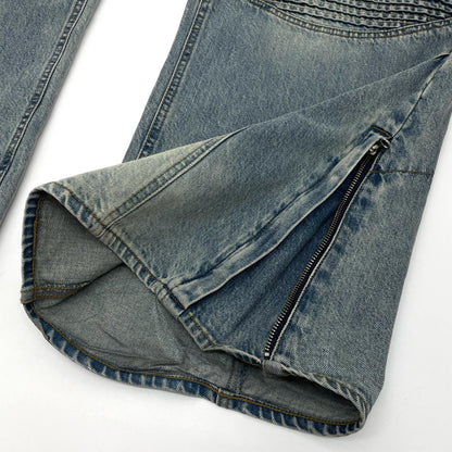 FADE BIKER DENIM PANTS / IND デニムパンツ BR25AW-P1008 ブルー サイズ：XXL【尾張小牧店】