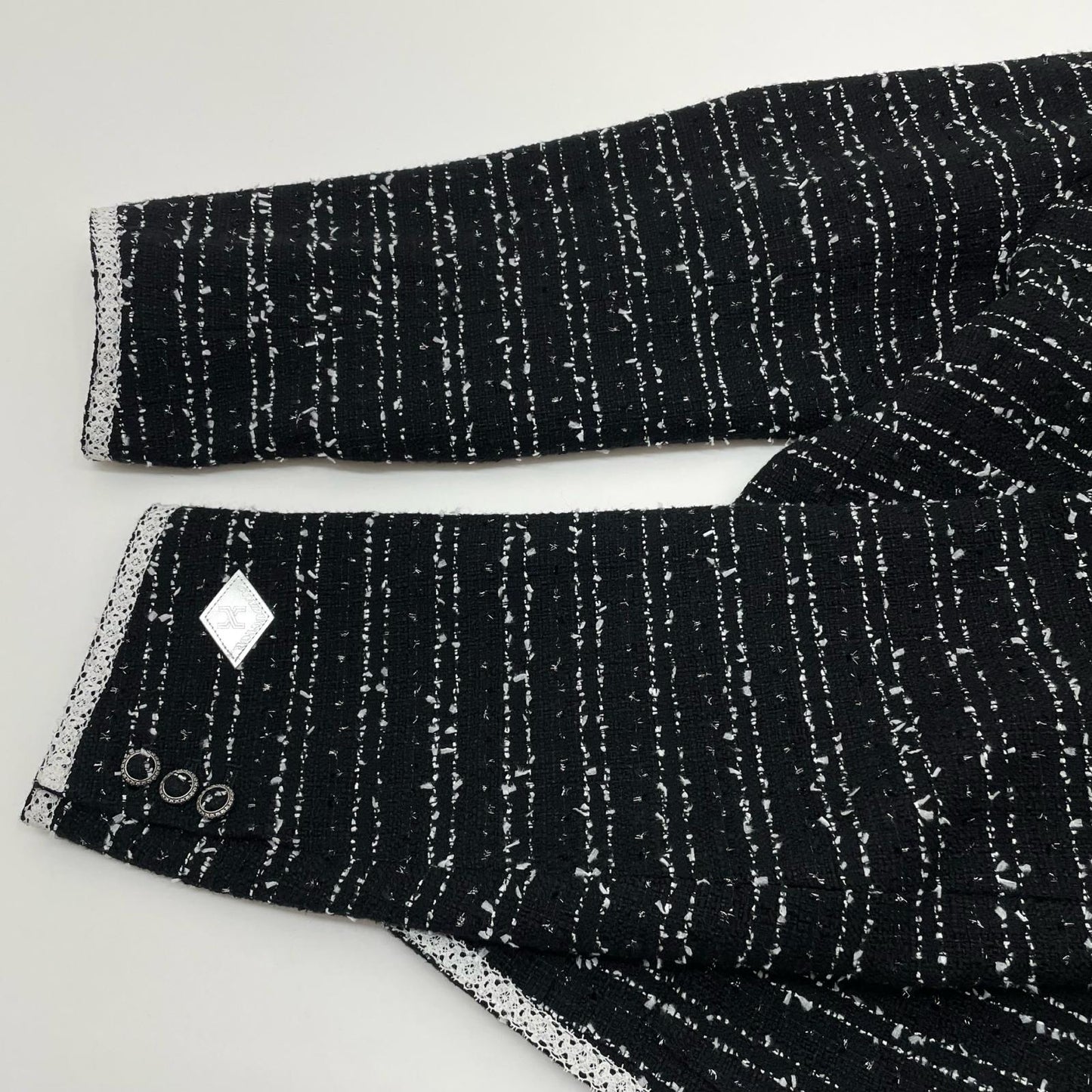 ツイードジャケット その他アウター ブラック サイズ：4【尾張小牧店】