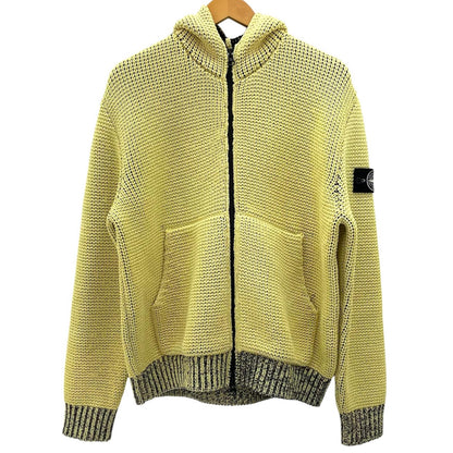 【中古】STONE ISLAND | ストーンアイランド　UV-REACTIVE 長袖パーカー L1S155100054 イエロー サイズ：L【尾張小牧店】