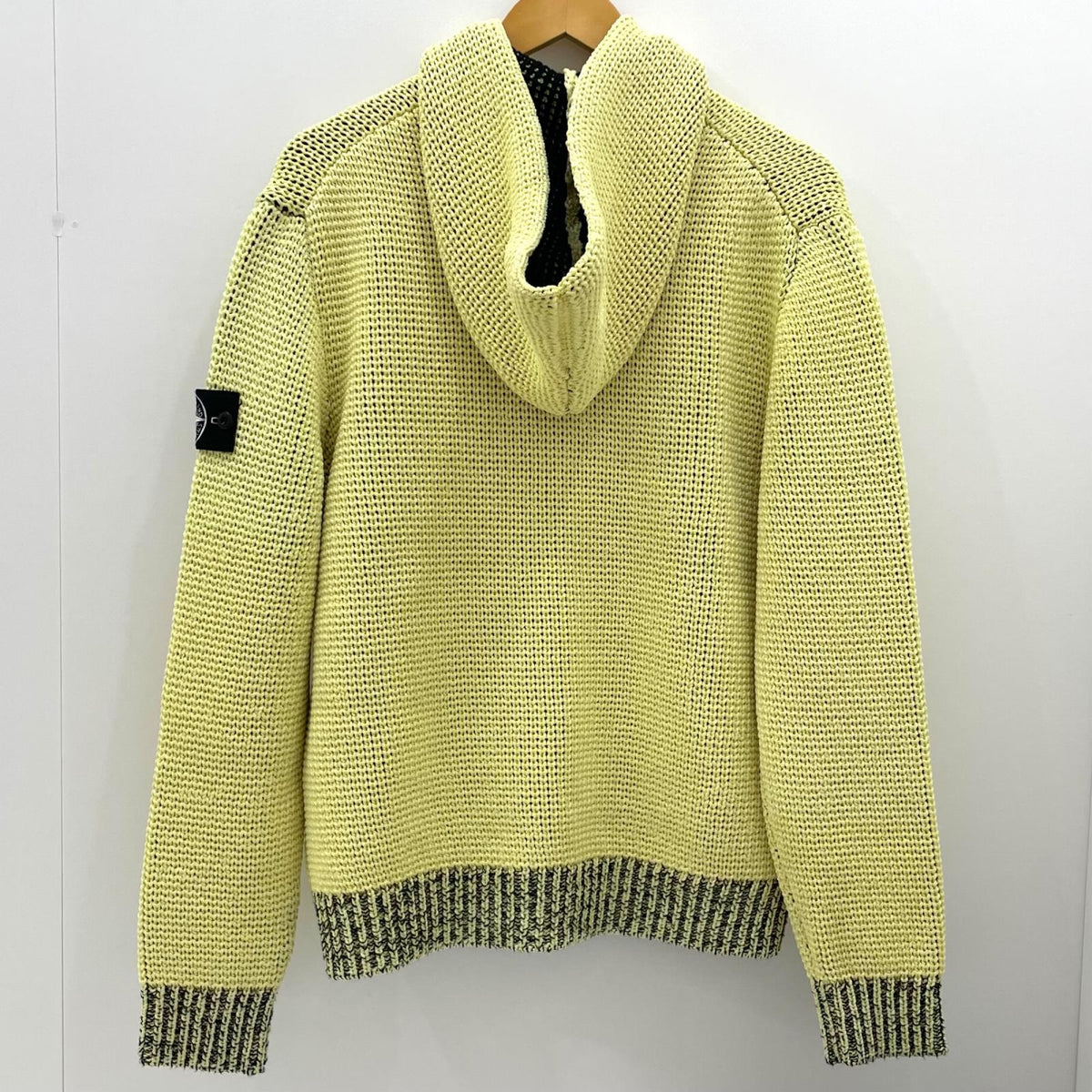 【中古】STONE ISLAND | ストーンアイランド　UV-REACTIVE 長袖パーカー L1S155100054 イエロー サイズ：L【尾張小牧店】