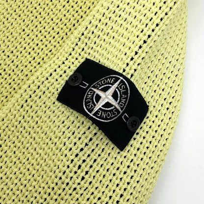 【中古】STONE ISLAND | ストーンアイランド　UV-REACTIVE 長袖パーカー L1S155100054 イエロー サイズ：L【尾張小牧店】