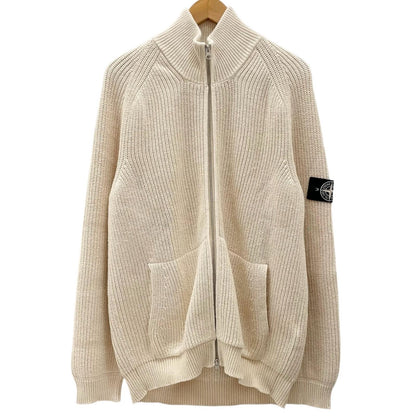 【中古】STONE ISLAND | ストーンアイランド　ドライバーズタイプ 長袖ニット K2S155100013 アイボリー サイズ：L【尾張小牧店】