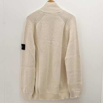 【中古】STONE ISLAND | ストーンアイランド　ドライバーズタイプ 長袖ニット K2S155100013 アイボリー サイズ：L【尾張小牧店】