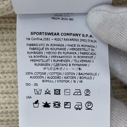 【中古】STONE ISLAND | ストーンアイランド　ドライバーズタイプ 長袖ニット K2S155100013 アイボリー サイズ：L【尾張小牧店】
