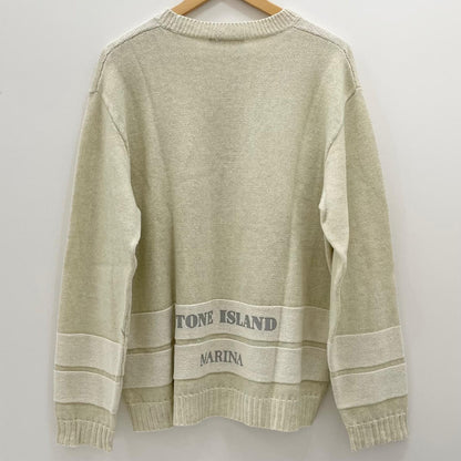 【中古】STONE ISLAND | ストーンアイランド 長袖ニット L1S155100043 アイボリー サイズ：M【尾張小牧店】