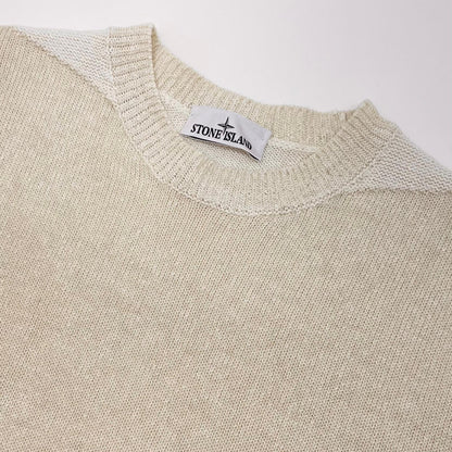 【中古】STONE ISLAND | ストーンアイランド 長袖ニット L1S155100043 アイボリー サイズ：M【尾張小牧店】