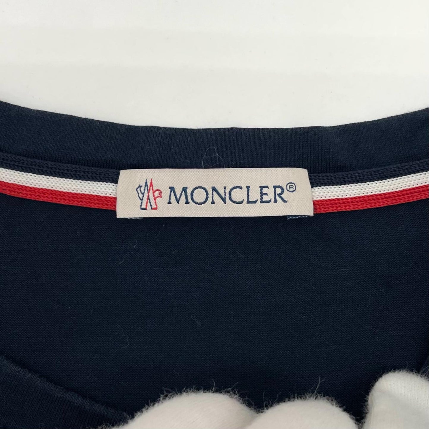【中古】MONCLER | モンクレール 半袖Ｔシャツ ダークネイビー サイズ：S【尾張小牧店】