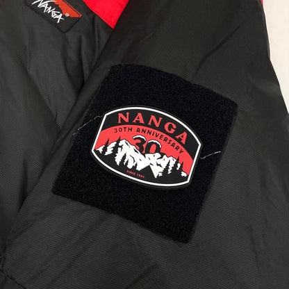 【中古】NANGA | ナンガ　30th Anniversary AURORA TEX COMBI DOWN JACKET ダウンジャケット ND2441-1A015-A レッド×ブラック サイズ：M【尾張小牧店】