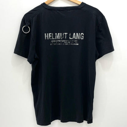 HELMUT LANG | ヘルムートラング RING DET TEE 半袖Ｔシャツ 16-8101017-050-904 ブラック サイズ：M【尾張小牧店】