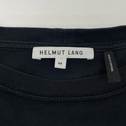 HELMUT LANG | ヘルムートラング RING DET TEE 半袖Ｔシャツ 16-8101017-050-904 ブラック サイズ：M【尾張小牧店】