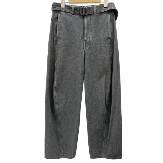 【中古】LEMAIRE | ルメール ツイストベルトコットンパンツ グレー サイズ：S【尾張小牧店】