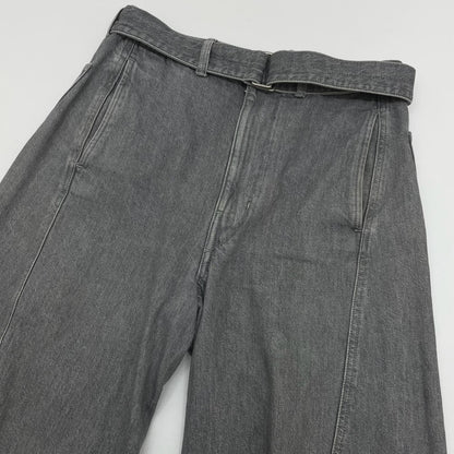 【中古】LEMAIRE | ルメール ツイストベルトコットンパンツ グレー サイズ：S【尾張小牧店】