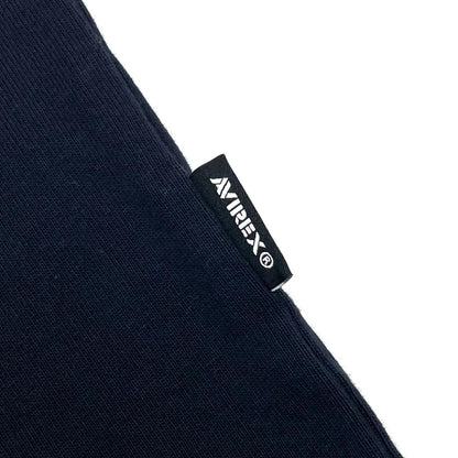 AVIREX | アヴィレックス S/S TOPGUN LEATHER PATCHED T-SHIRT 半袖Ｔシャツ ネイビー サイズ：M【尾張小牧店】