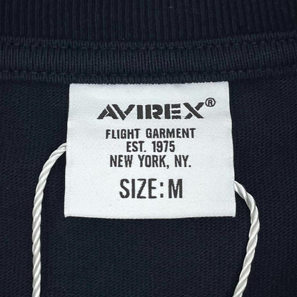 AVIREX | アヴィレックス S/S TOPGUN LEATHER PATCHED T-SHIRT 半袖Ｔシャツ ネイビー サイズ：M【尾張小牧店】