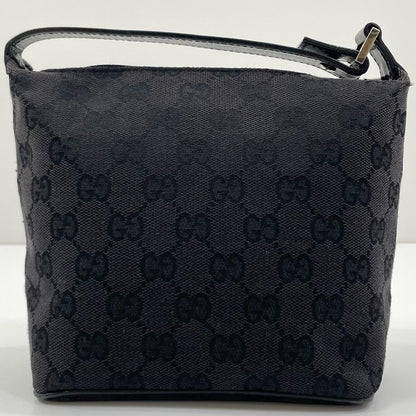 【中古】GUCCI | グッチ GGキャンバス ミニハンドバッグ アクセサリーポーチ コスメポーチ 039・1147・002122 ブラック【尾張小牧店】