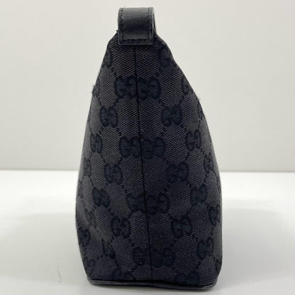 【中古】GUCCI | グッチ GGキャンバス ミニハンドバッグ アクセサリーポーチ コスメポーチ 039・1147・002122 ブラック【尾張小牧店】