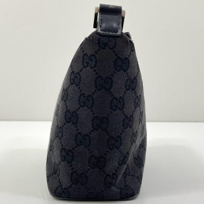 【中古】GUCCI | グッチ GGキャンバス ミニハンドバッグ アクセサリーポーチ コスメポーチ 039・1147・002122 ブラック【尾張小牧店】