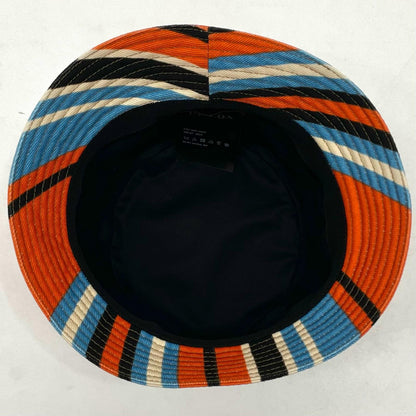 【中古】PRADA | プラダ バケットハット ストライプ マルチカラー サイズ：XL【尾張小牧店】