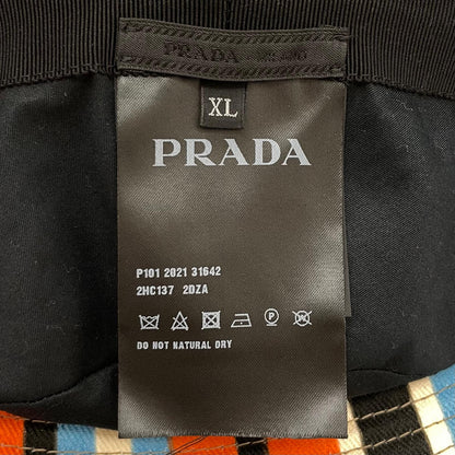 【中古】PRADA | プラダ バケットハット ストライプ マルチカラー サイズ：XL【尾張小牧店】