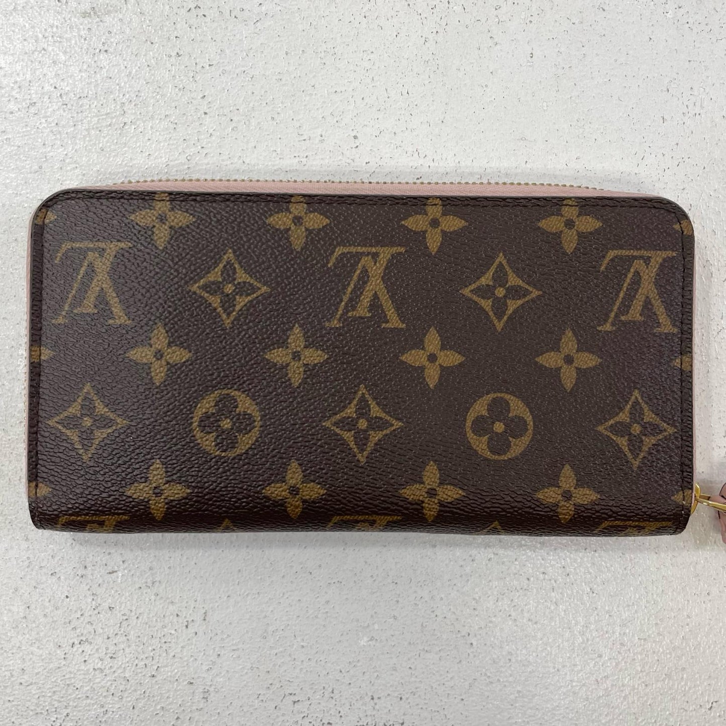 LOUIS VUITTON | ルイ・ヴィトン 長財布 ブラウン×ピンク【尾張小牧店】