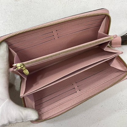 LOUIS VUITTON | ルイ・ヴィトン 長財布 ブラウン×ピンク【尾張小牧店】