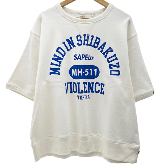 【中古】SAPEur | サプール　MASATOSHI HAMADA 半袖スウェット ホワイト サイズ：XL【尾張小牧店】
