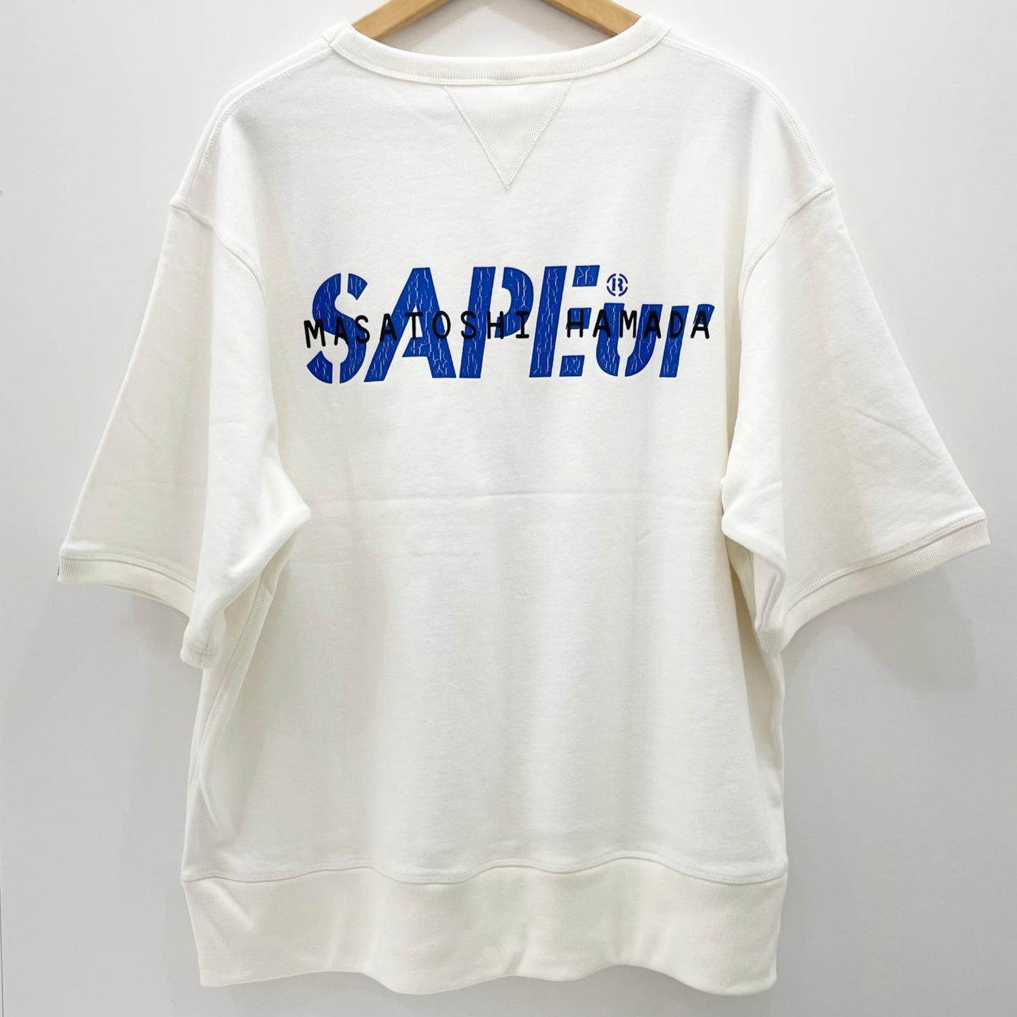 【中古】SAPEur | サプール　MASATOSHI HAMADA 半袖スウェット ホワイト サイズ：XL【尾張小牧店】